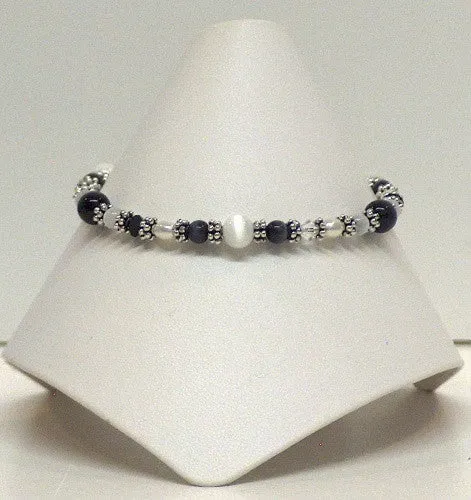 Fiber Optic Heishe Bracelet