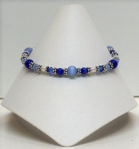 Fiber Optic Heishe Bracelet