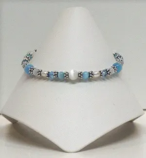 Fiber Optic Heishe Bracelet