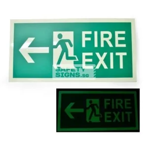 Fire Exit – Luminous – Left (SC019_ACR)
