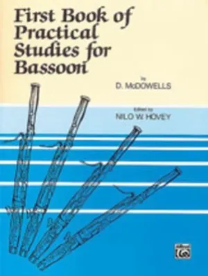 FIRST BOOK OF PRACTICAL STUDIES FOR BASSOON BK 1