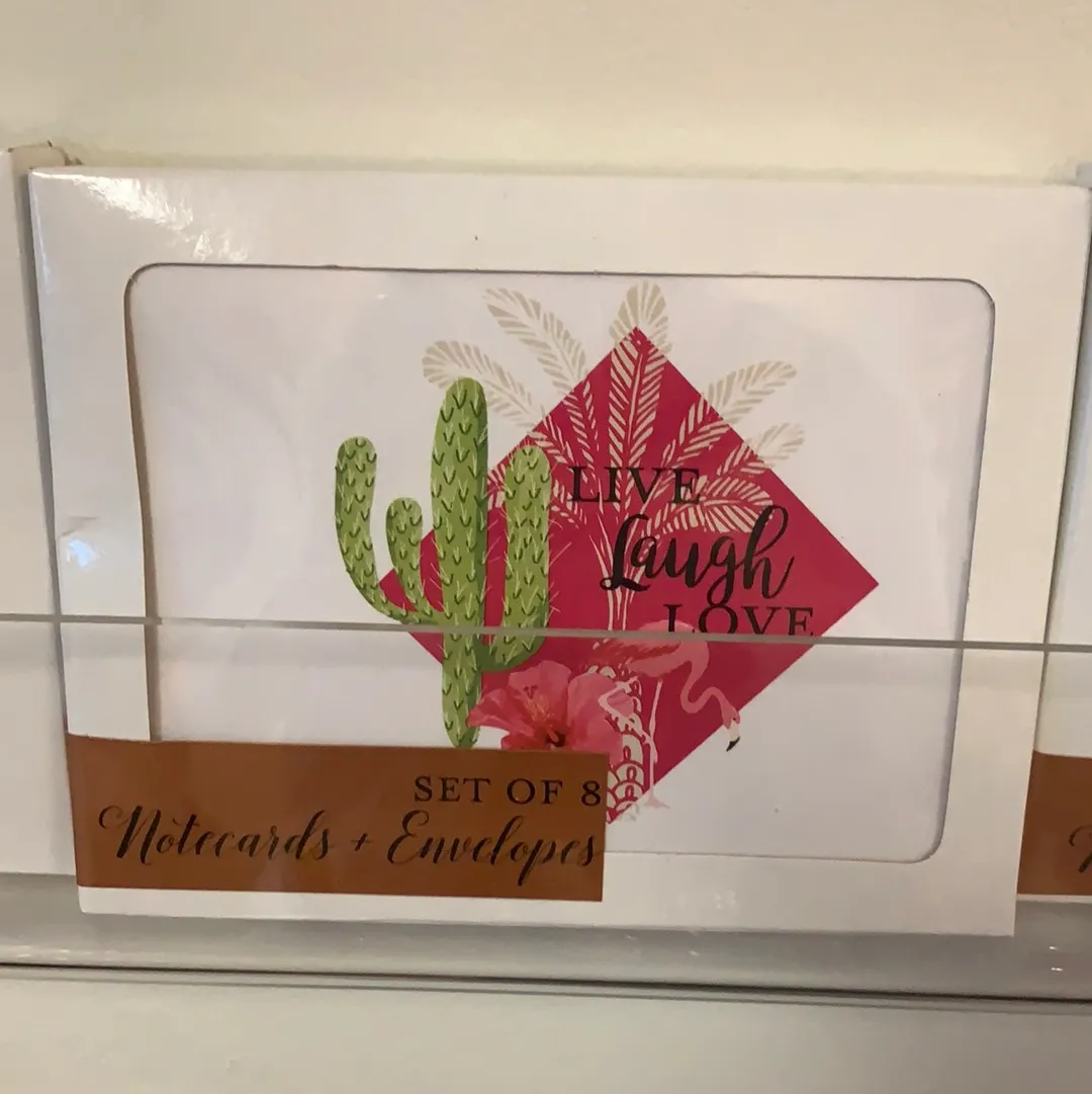 Flamingo Notecards