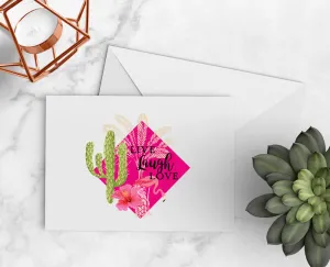 Flamingo Notecards