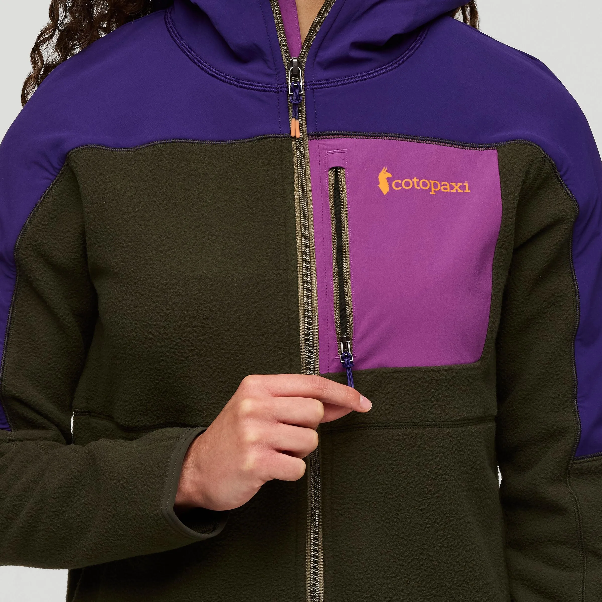 Fleecejacke Abrazo Hooded Full-Zip Fleece