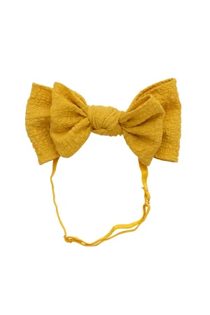 Floppy Muslin Wrap - Mustard