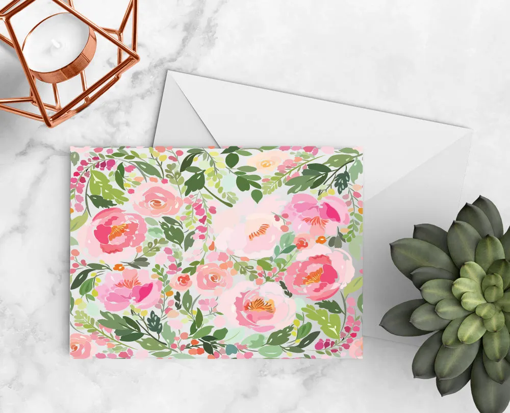Floral Garden Notecards