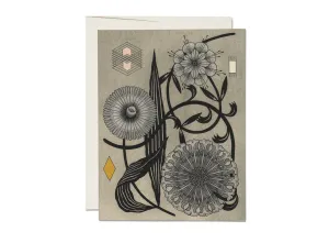 FLORAL GEOMETRY EVERYDAY CARD