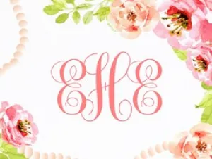 Floral Watercolor Notecards
