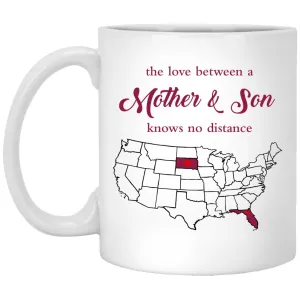 Florida South Dakota The Love Between Mother And Son Mug