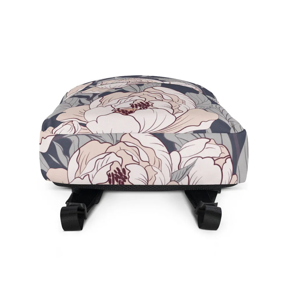 Flower Painting - Sustainably Made Backpack