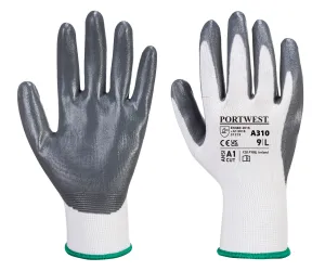 Foamed Nitrile Coated Polyester Gloves