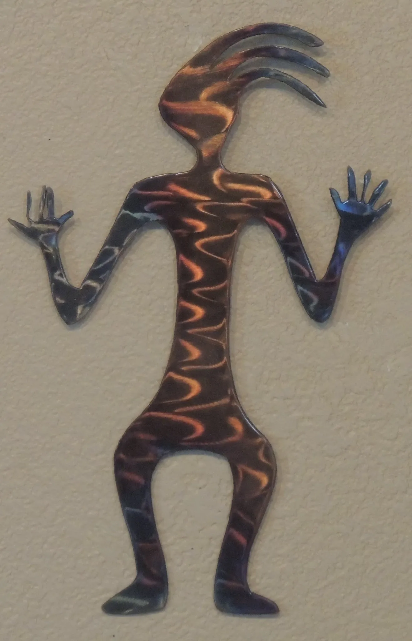 Folded Flute Player