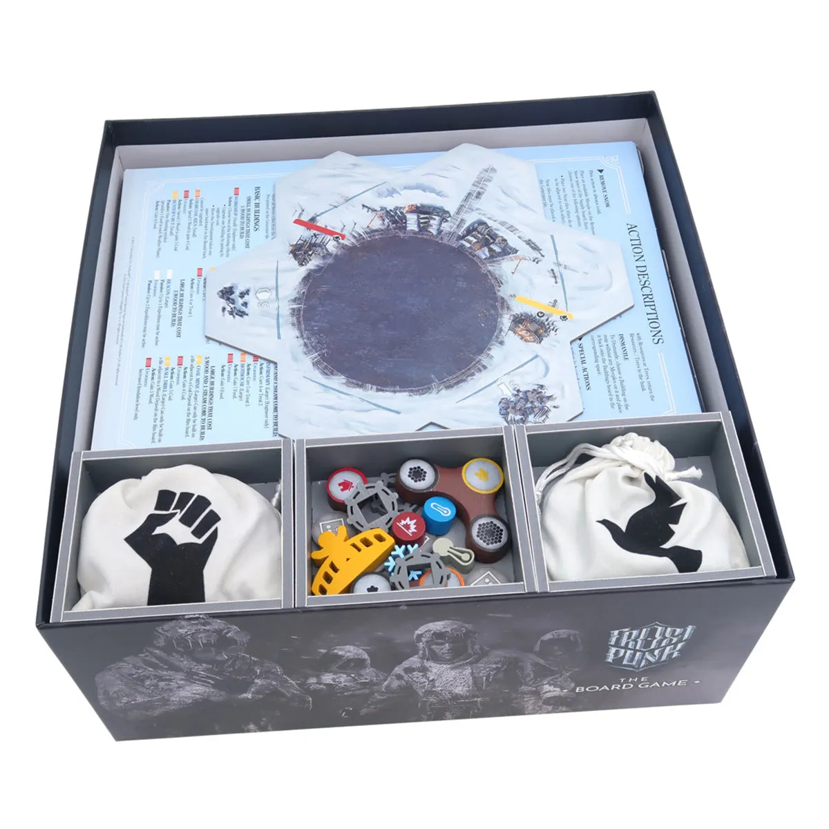 Folded Space Game Inserts - Frostpunk