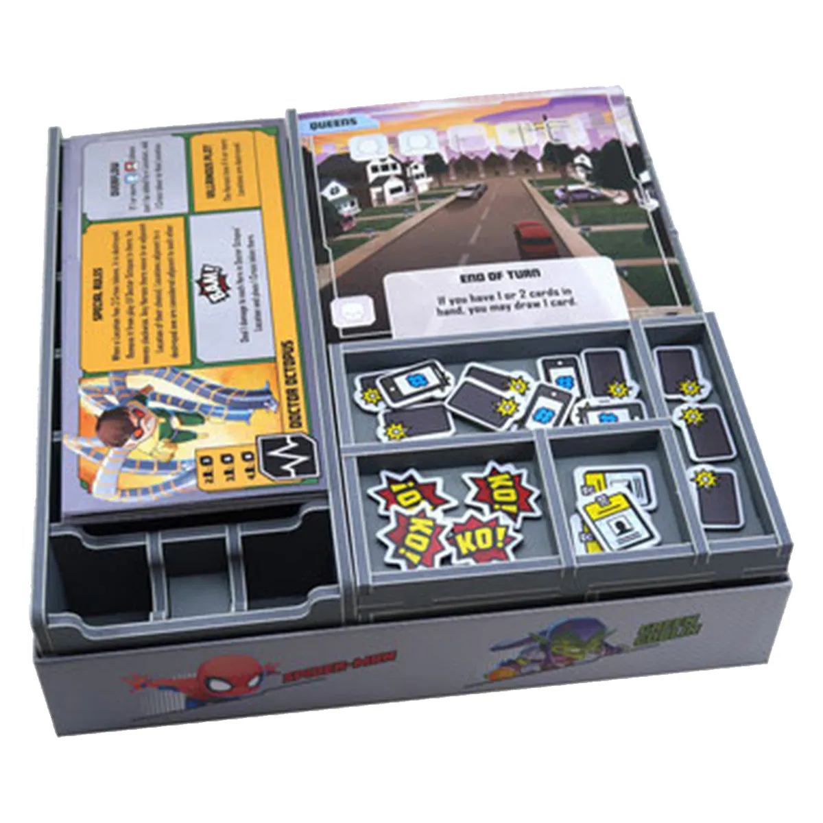 Folded Space Game Inserts Marvel United