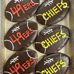 Football Decorated Cookie (any team)