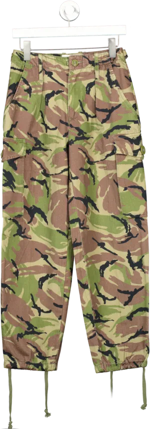 FRAME Green High Rise Utility Trouser W24