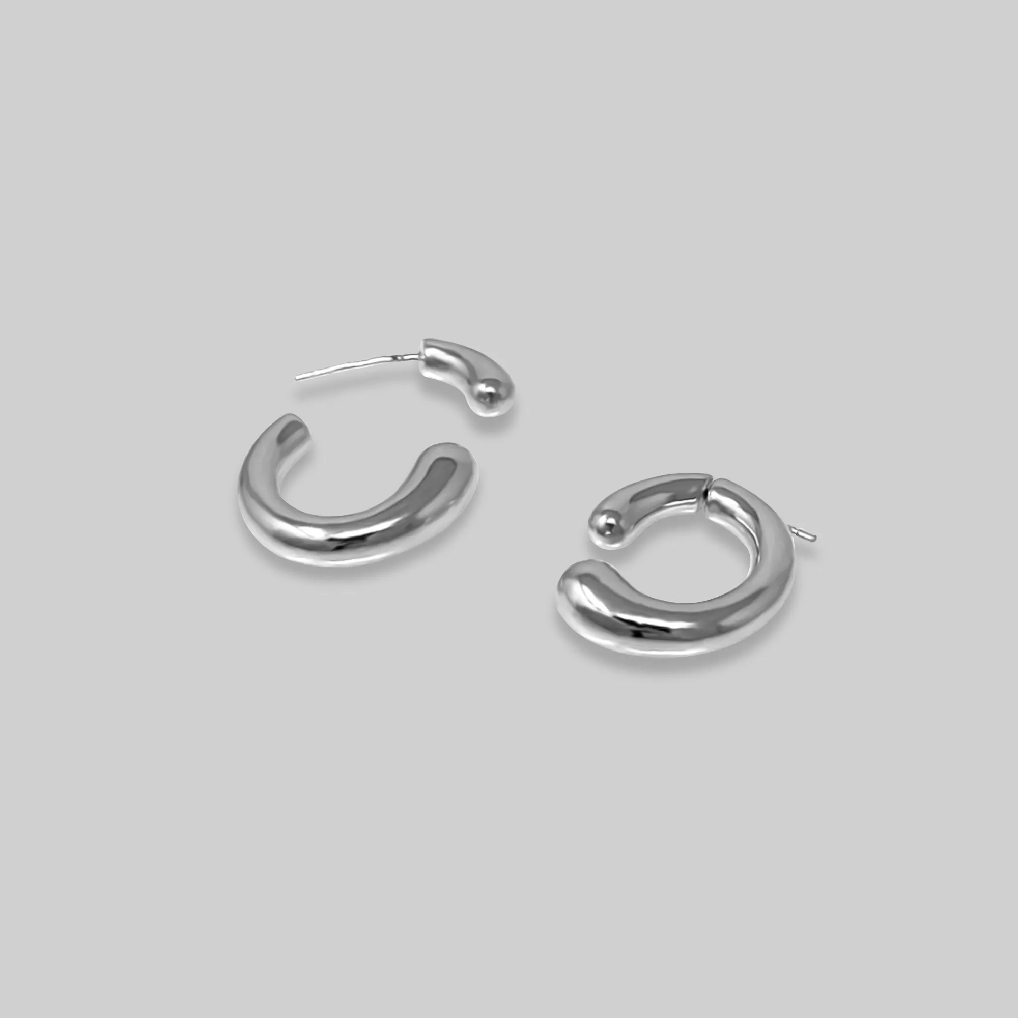 Front and Back Hoop Earrings