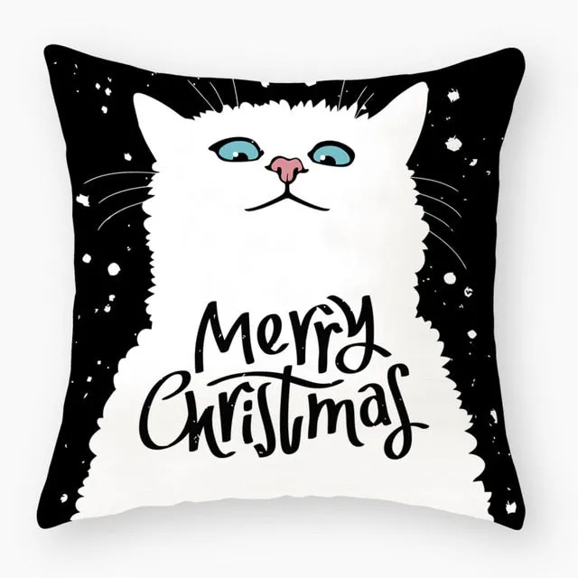 Funny Cat Cartoon Character Cat Cushions