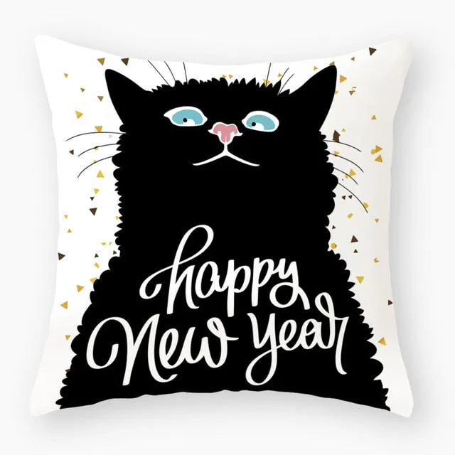 Funny Cat Cartoon Character Cat Cushions