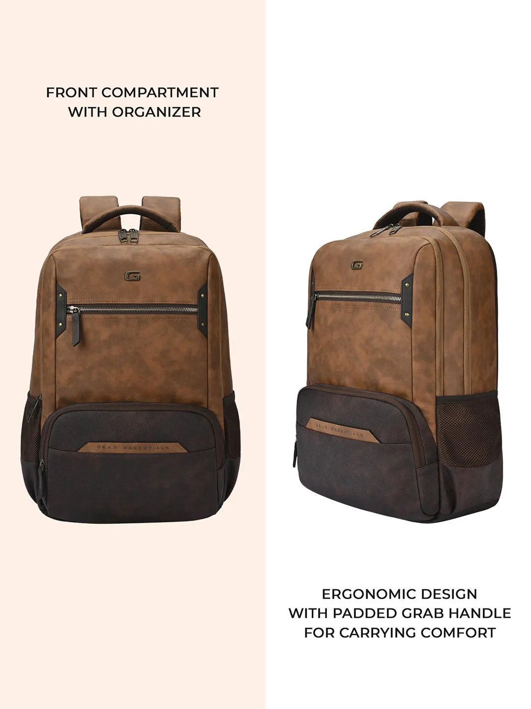 Gear Unisex Colourblocked Backpack
