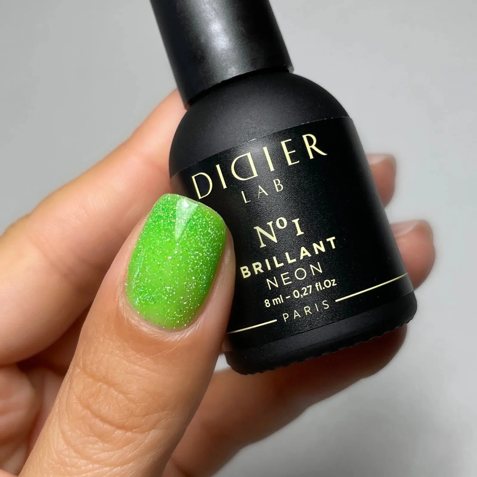 Gel Polish Brillant NEON, Didier Lab, No. 1, 8 ml