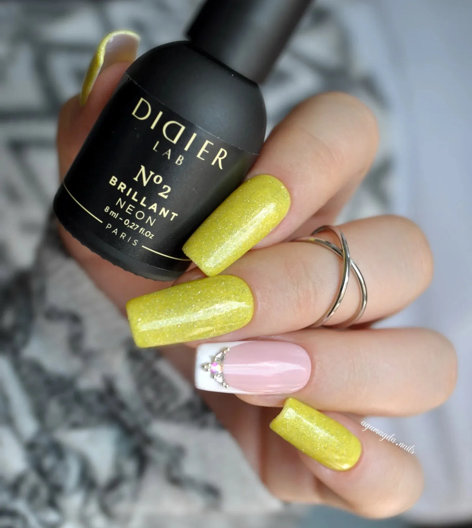 Gel Polish Brillant NEON, Didier Lab, No. 2, 8 ml