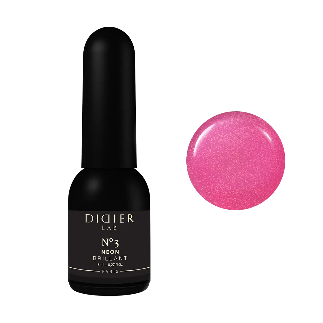Gel Polish Brillant NEON, Didier Lab, No. 3, 8 ml