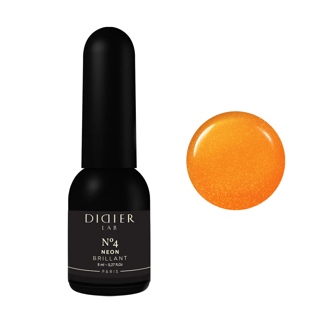 Gel Polish Brillant NEON, Didier Lab, No. 4, 8 ml