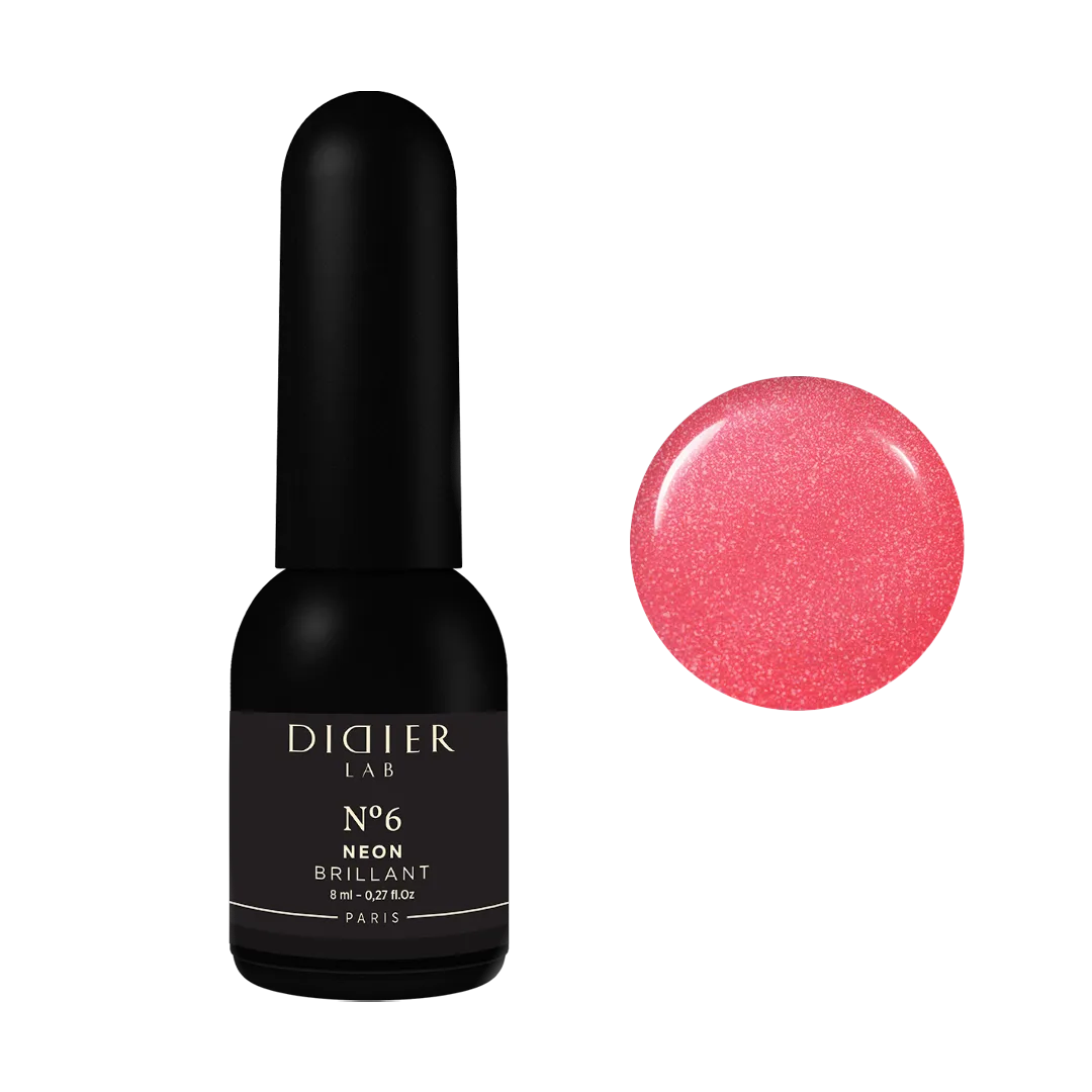Gel Polish Brillant NEON, Didier Lab, No. 6, 8 ml