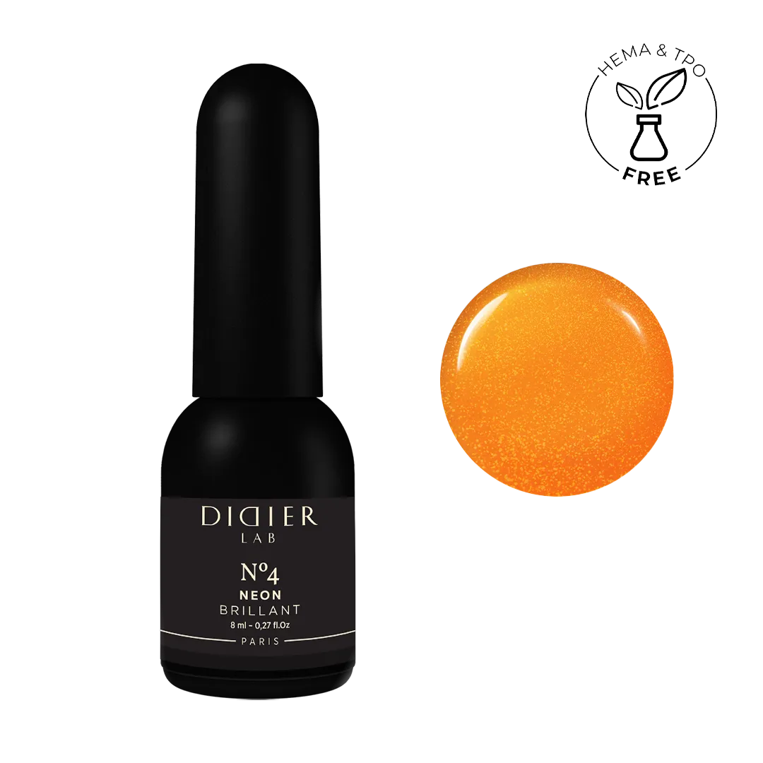 Gellak "Didier Lab", Brillant NEON, No4, 8ml