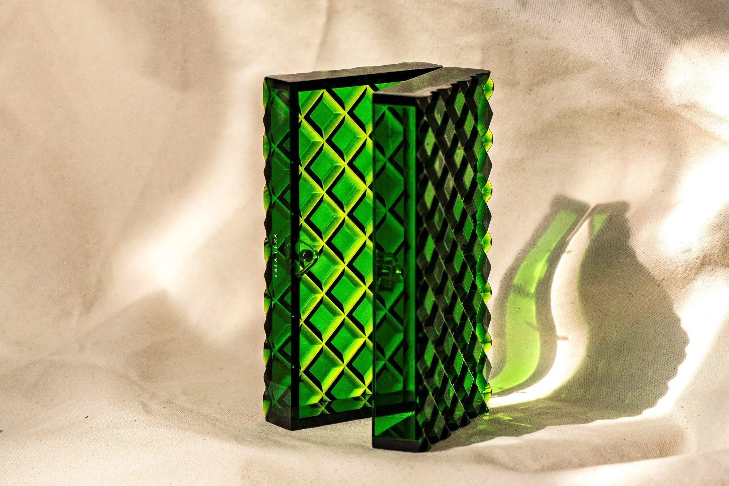 Gemma Clutch - Emerald