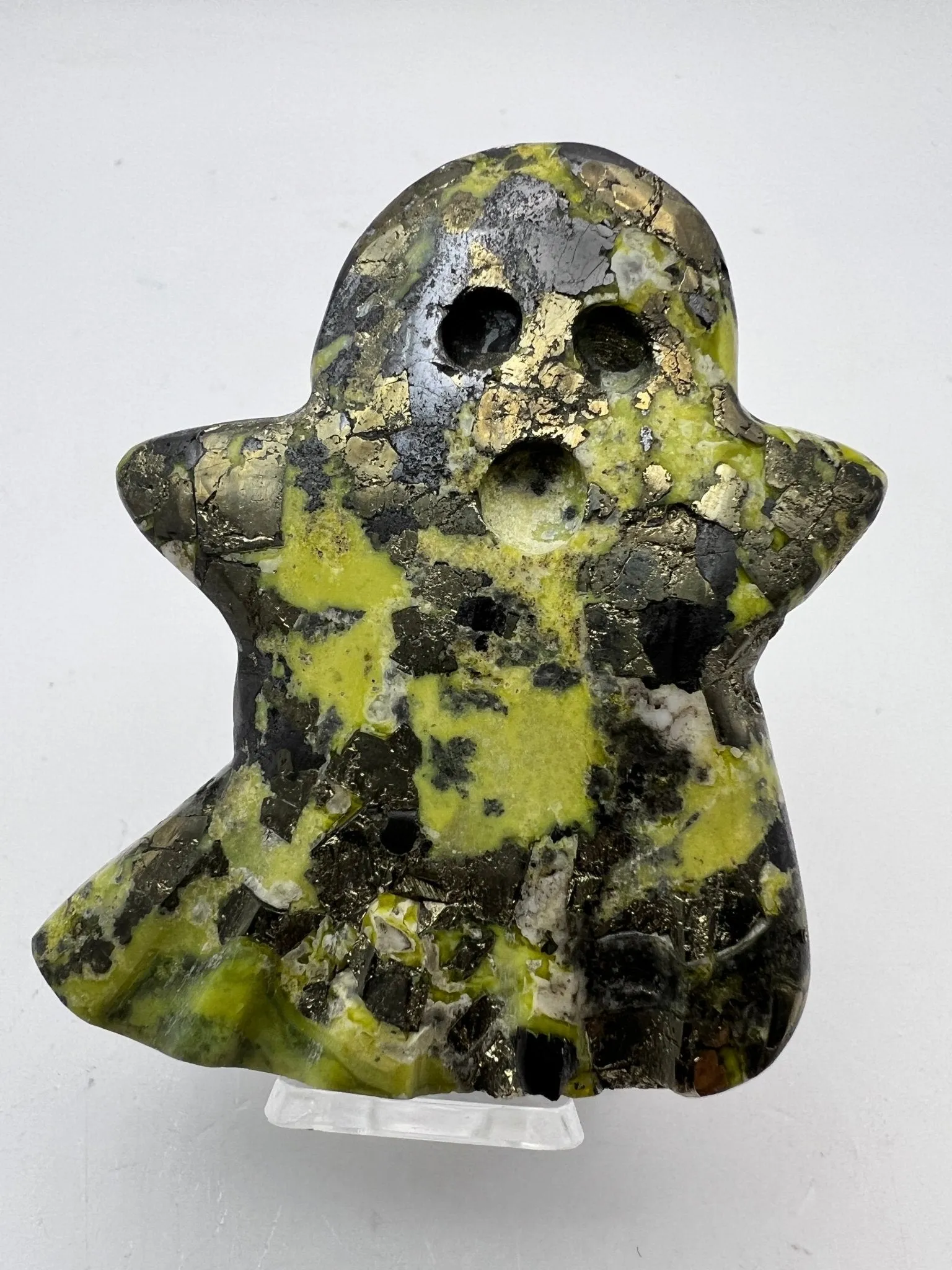 Gemstone Ghost Carving