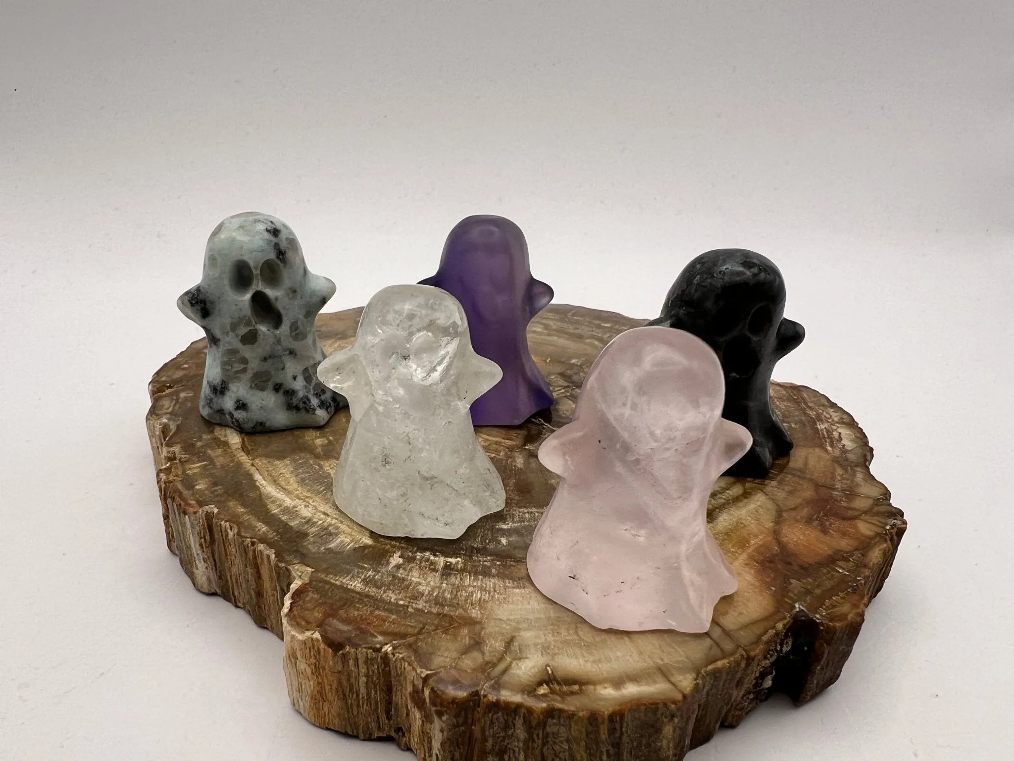 Gemstone Ghost Carving
