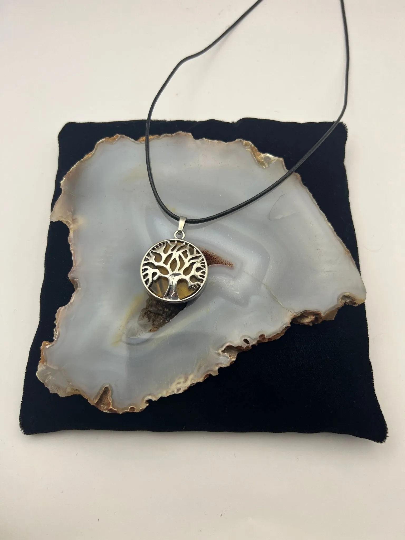 Gemstone Tree of Life Pendant