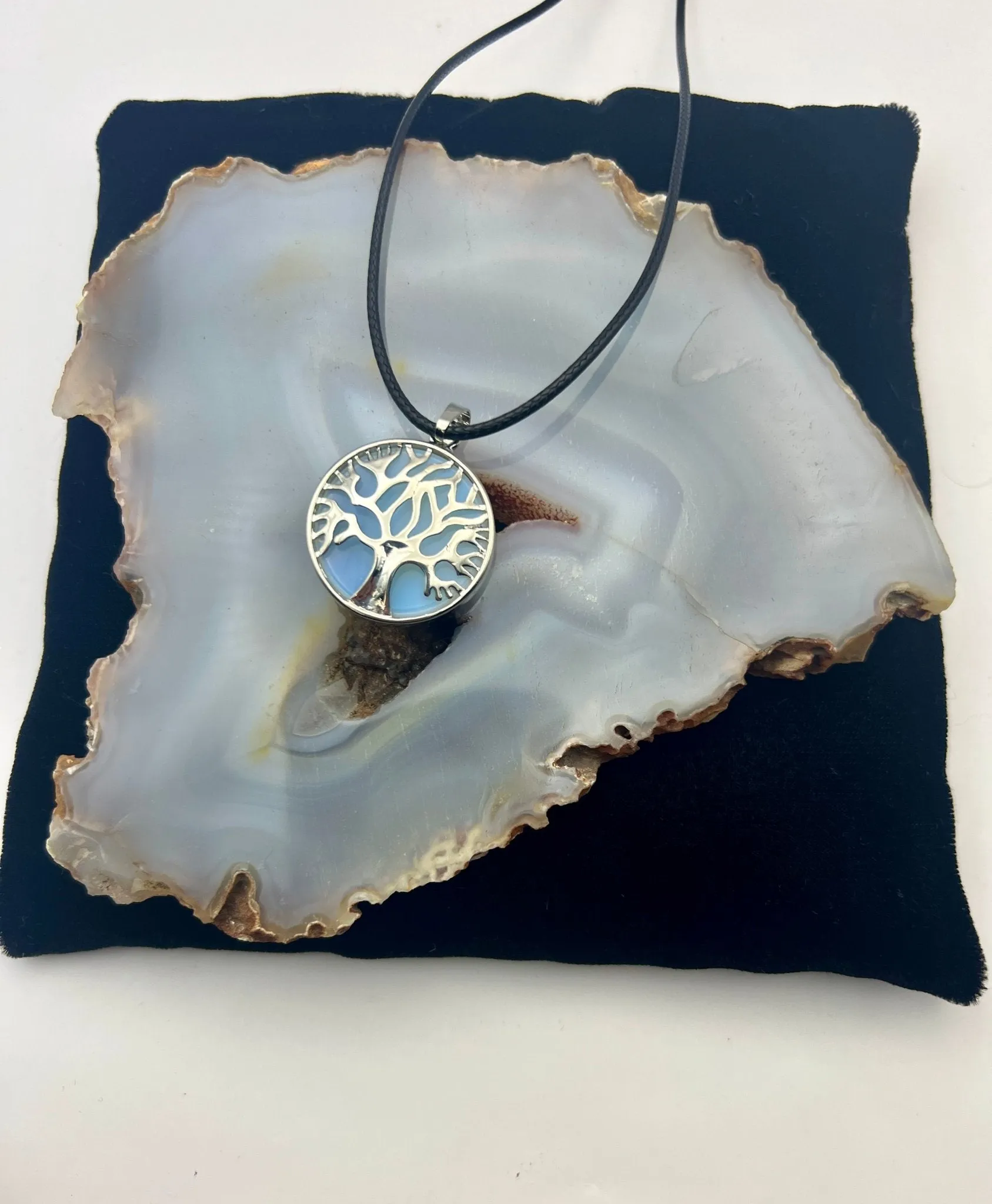 Gemstone Tree of Life Pendant