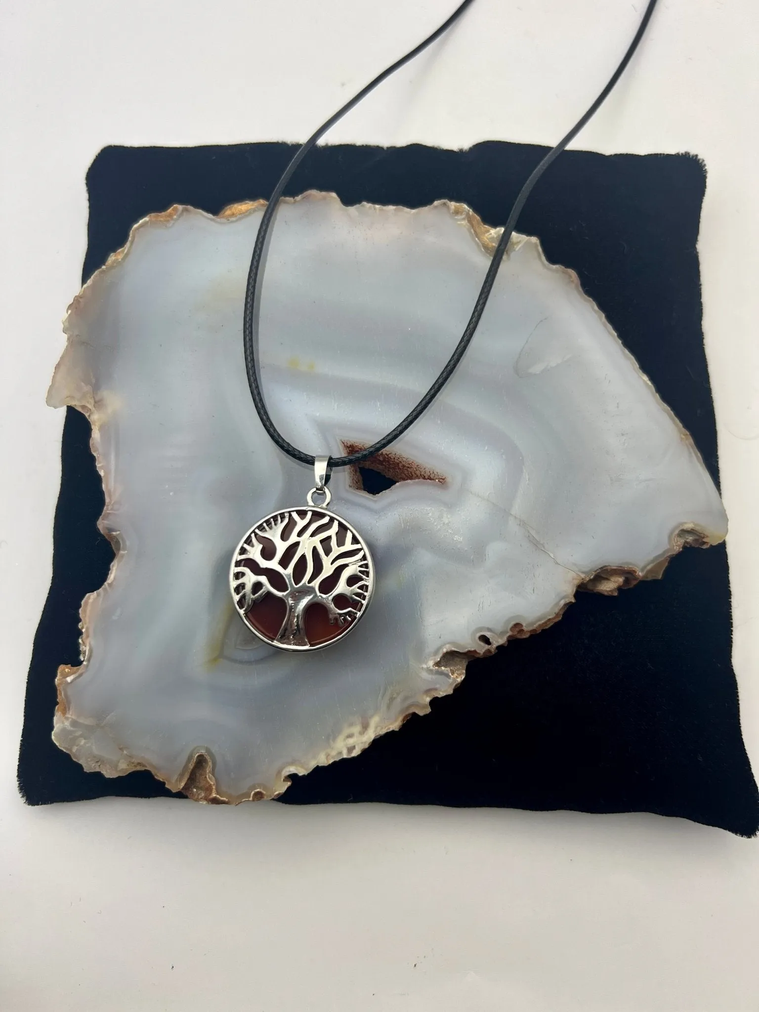 Gemstone Tree of Life Pendant