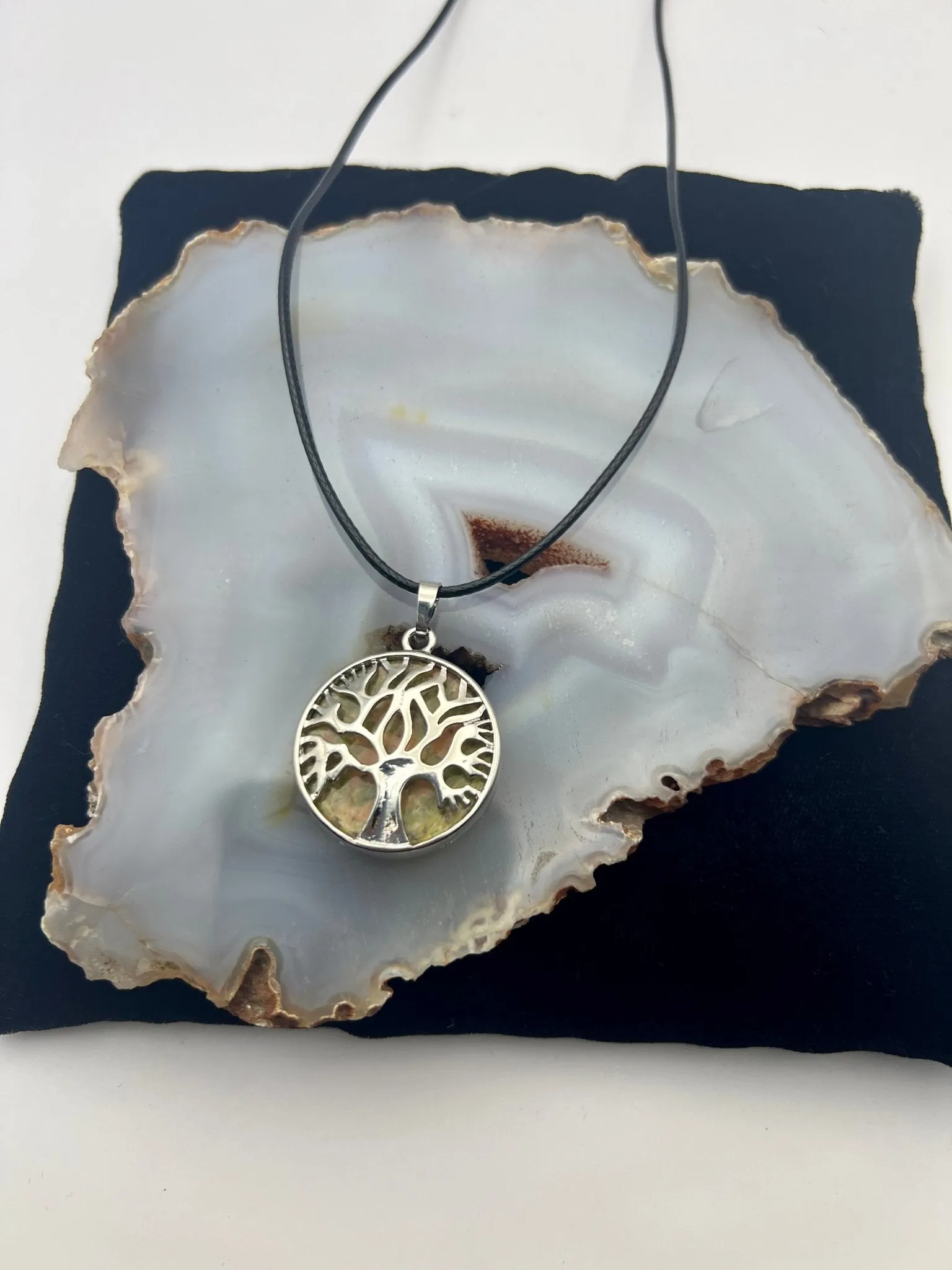Gemstone Tree of Life Pendant