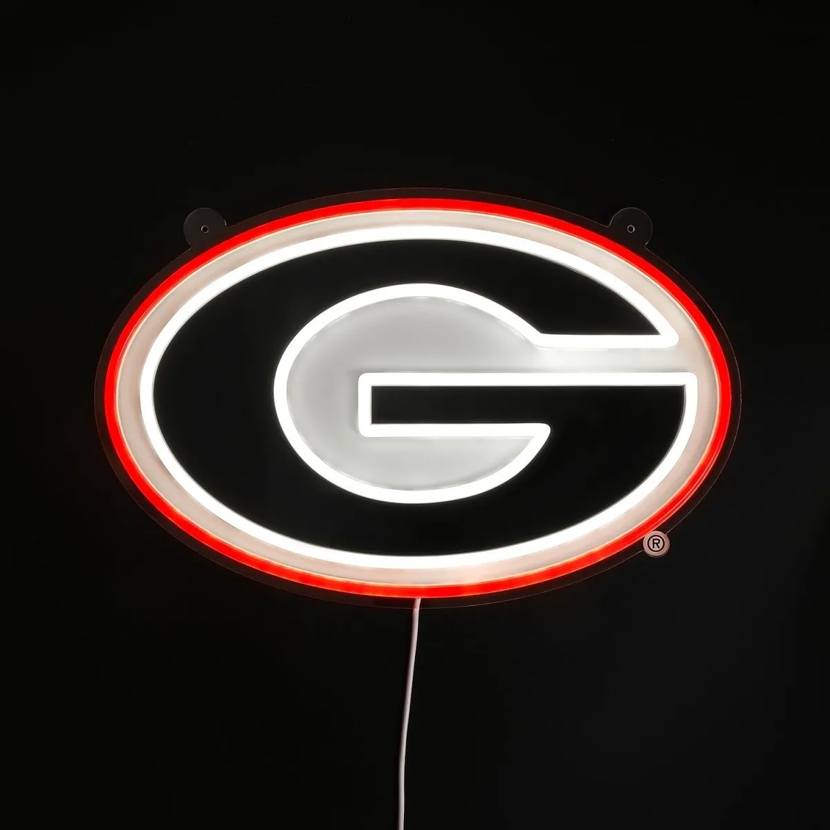 Georgia Bulldogs: Die-Cut LED Neon Sign