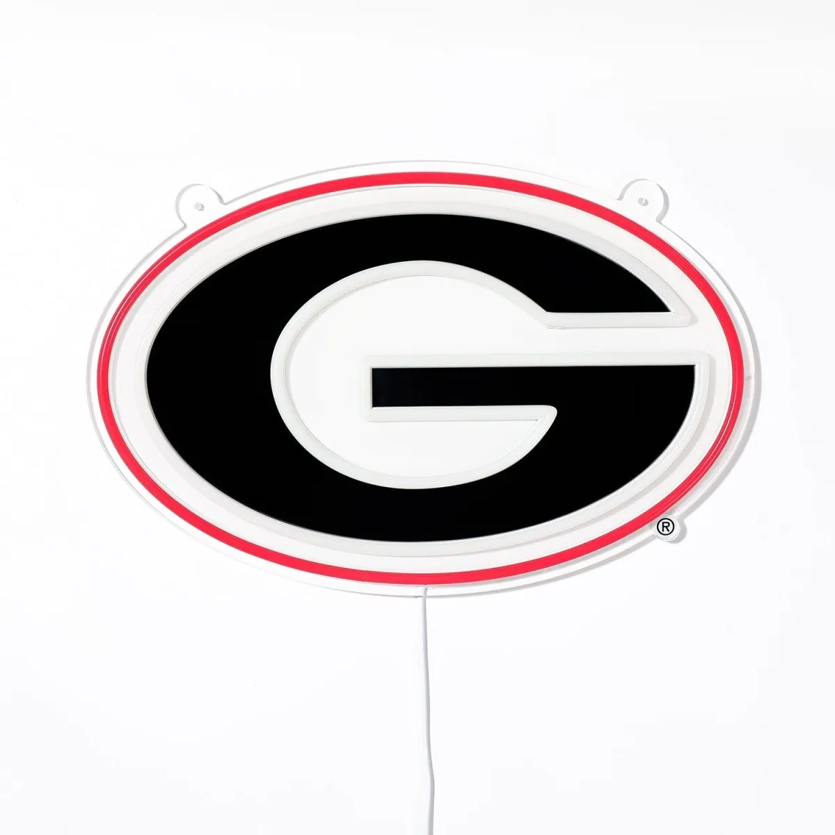 Georgia Bulldogs: Die-Cut LED Neon Sign