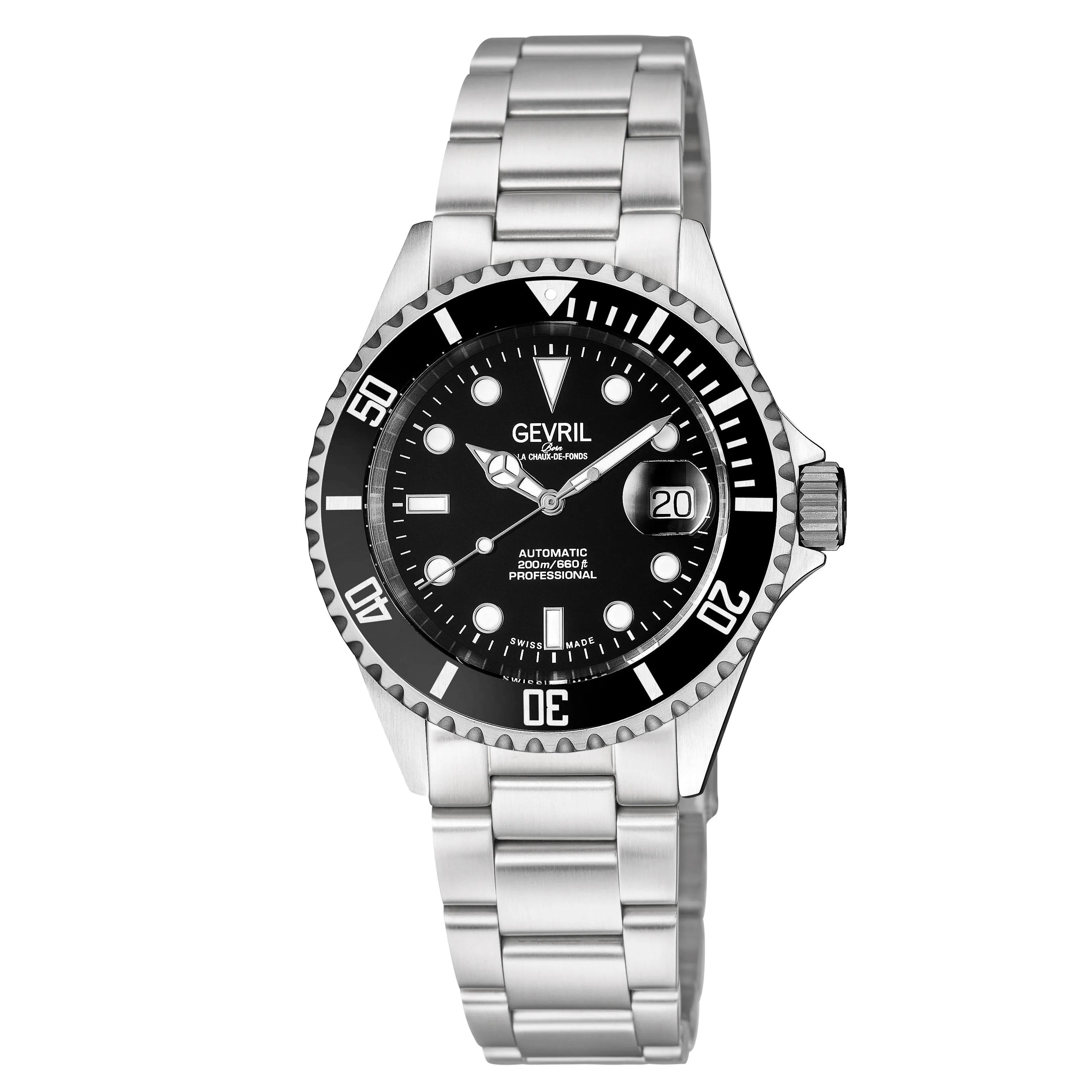 Gevril Wall Street - Ceramic Bezel