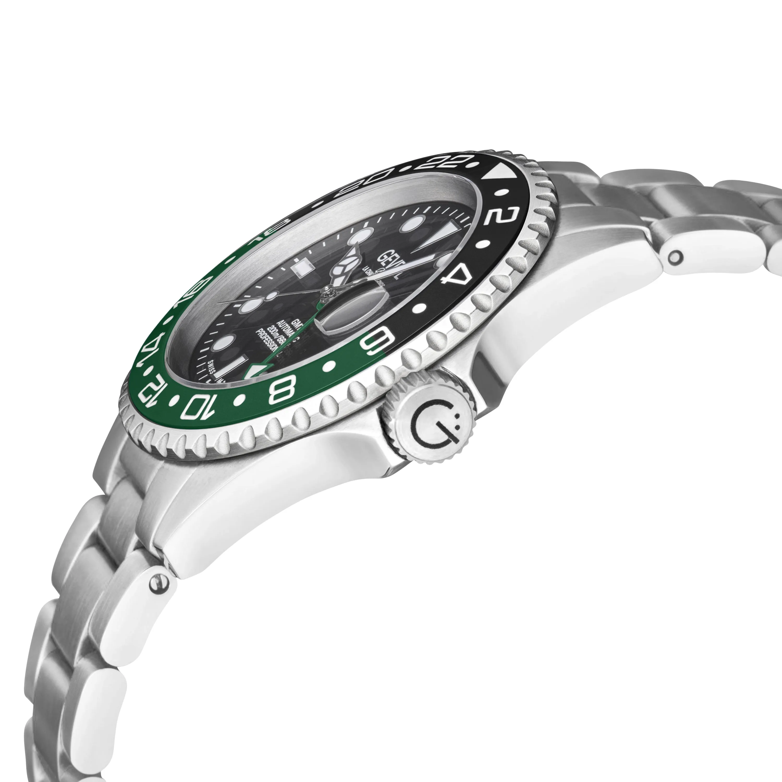 Gevril Wall Street - GMT Ceramic Bezel