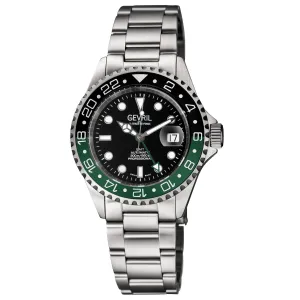 Gevril Wall Street - GMT Ceramic Bezel