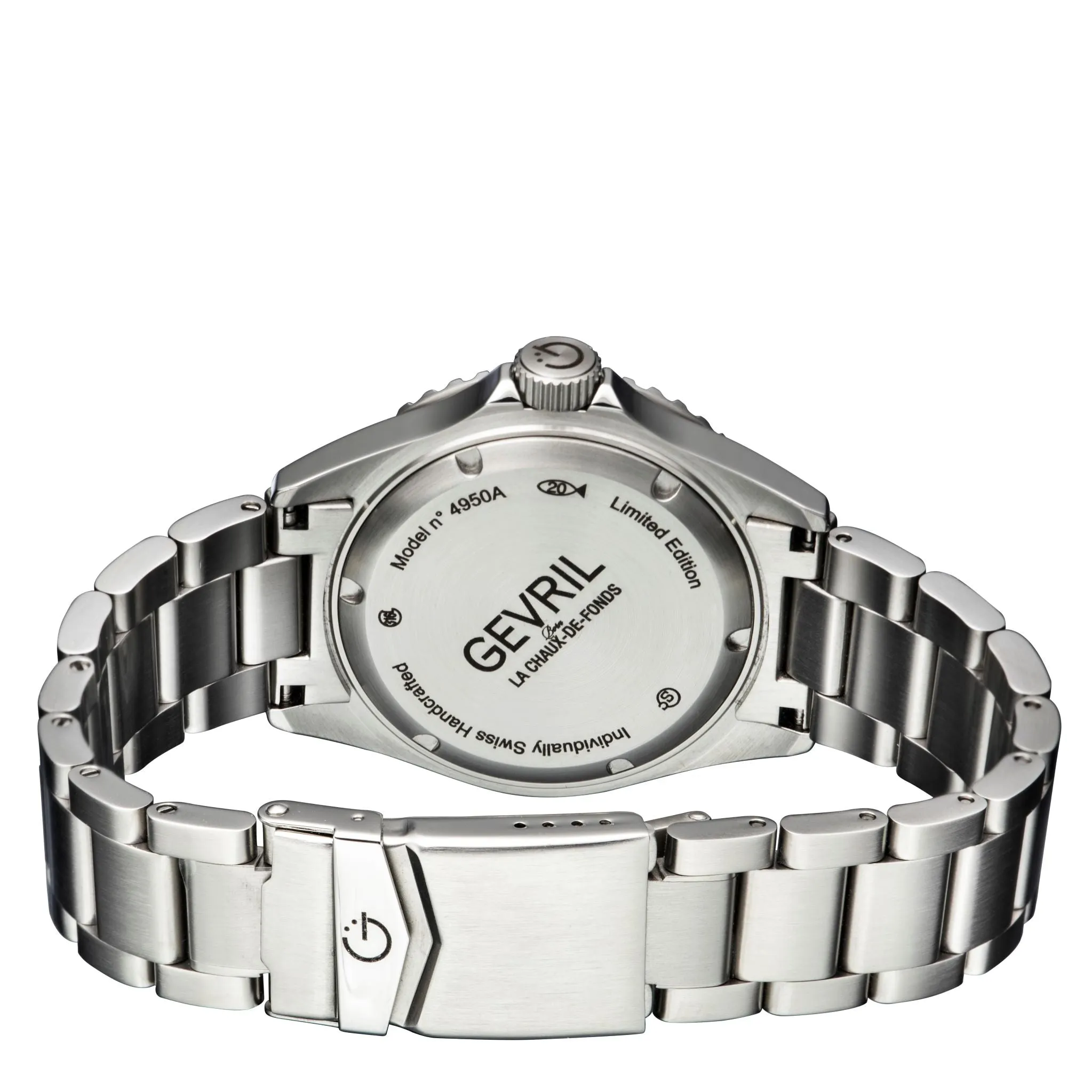 Gevril Wall Street - GMT Ceramic Bezel
