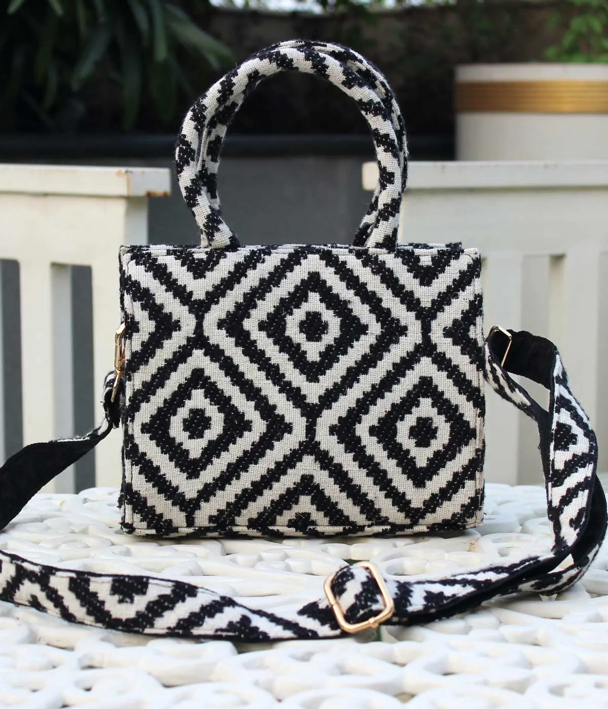 GIANT DIAMONDS SMALL TOTE BAG