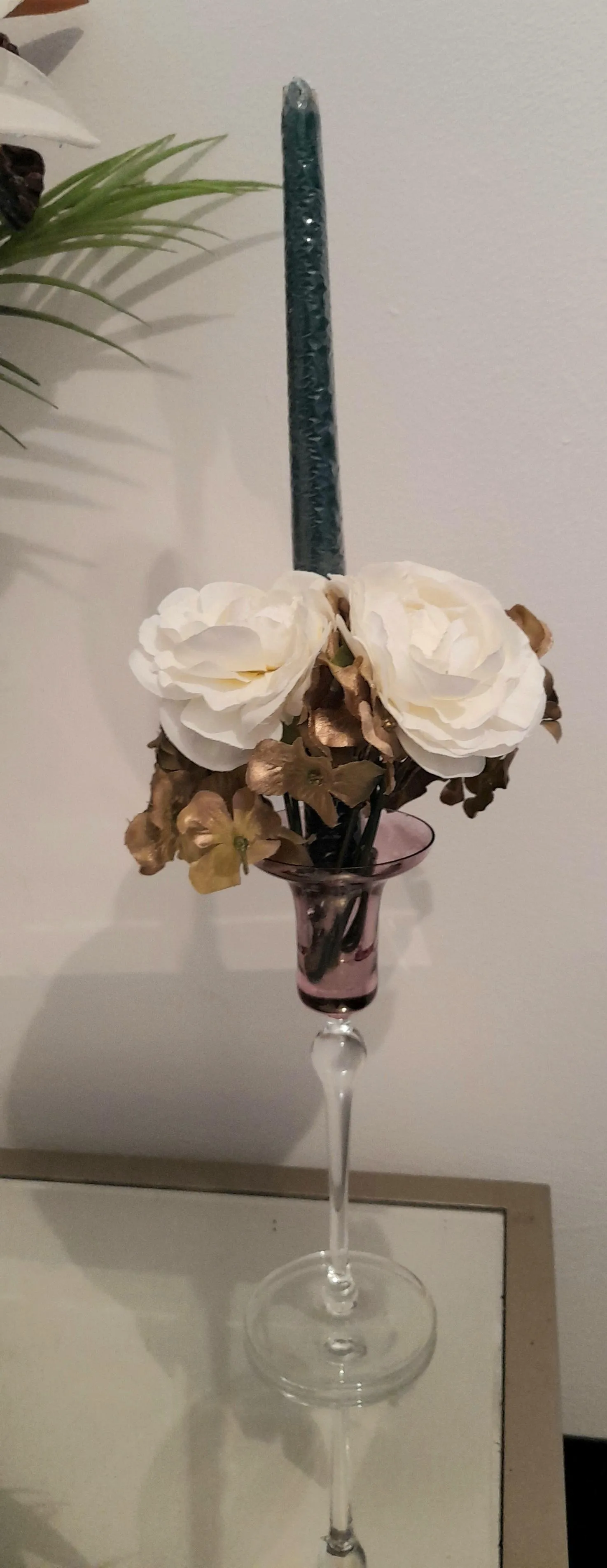 Glass Flower holder display