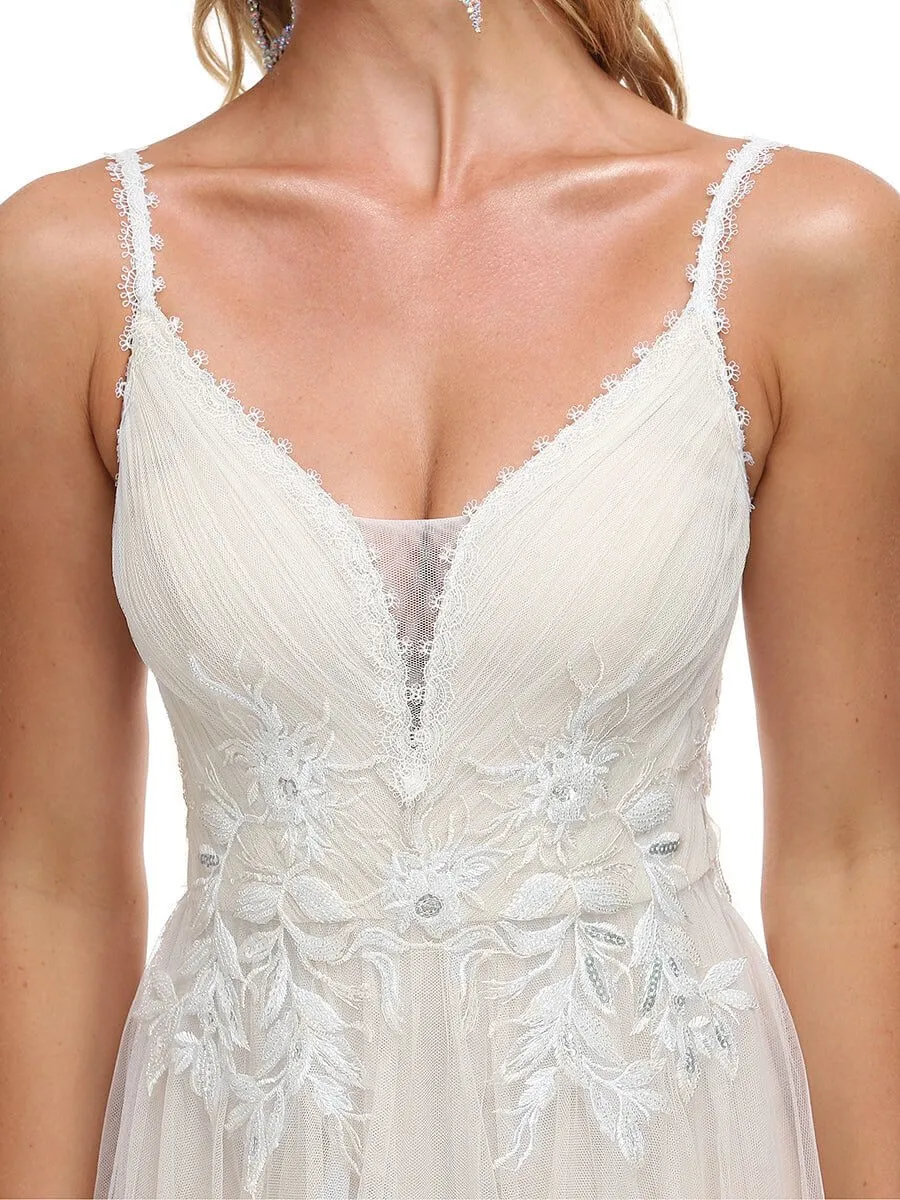 Gloria beaded Ivory/nude wedding gown Express NZ Wide