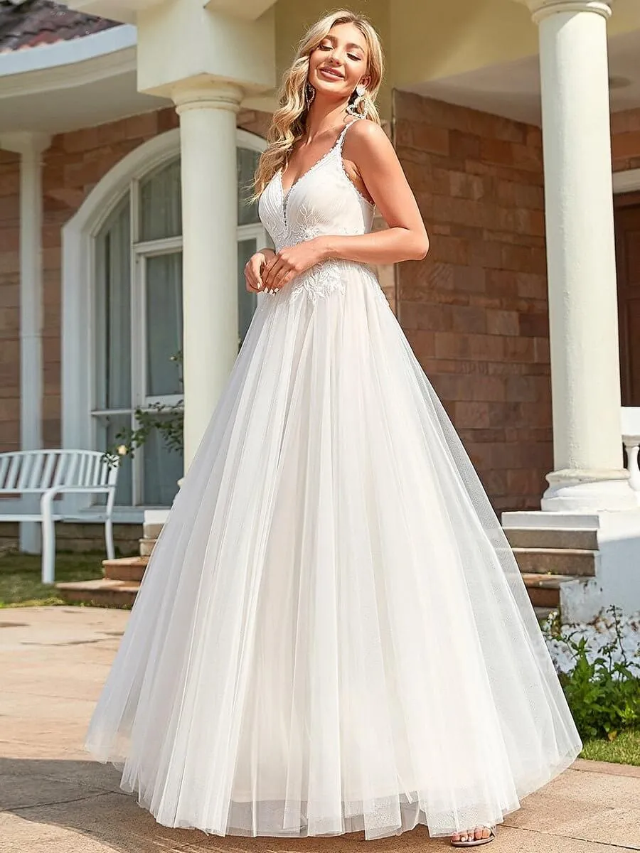 Gloria beaded Ivory/nude wedding gown Express NZ Wide