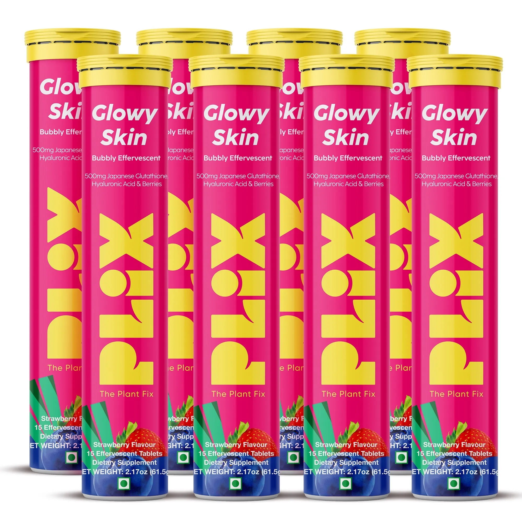 Glowy Skin Effervescent with 500mg Glutathione Singa