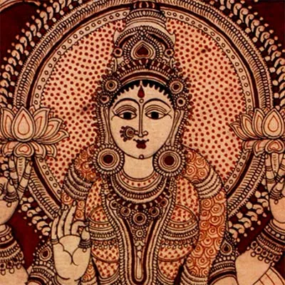 Goddess Lakshmi On Lotus