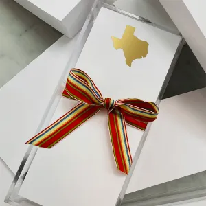 Gold Foil Buck Texas